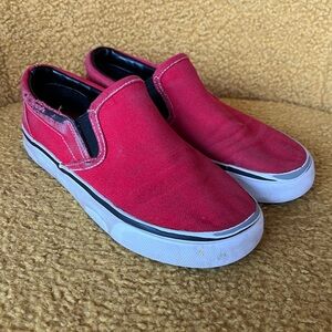 Slip on Red Sneakers